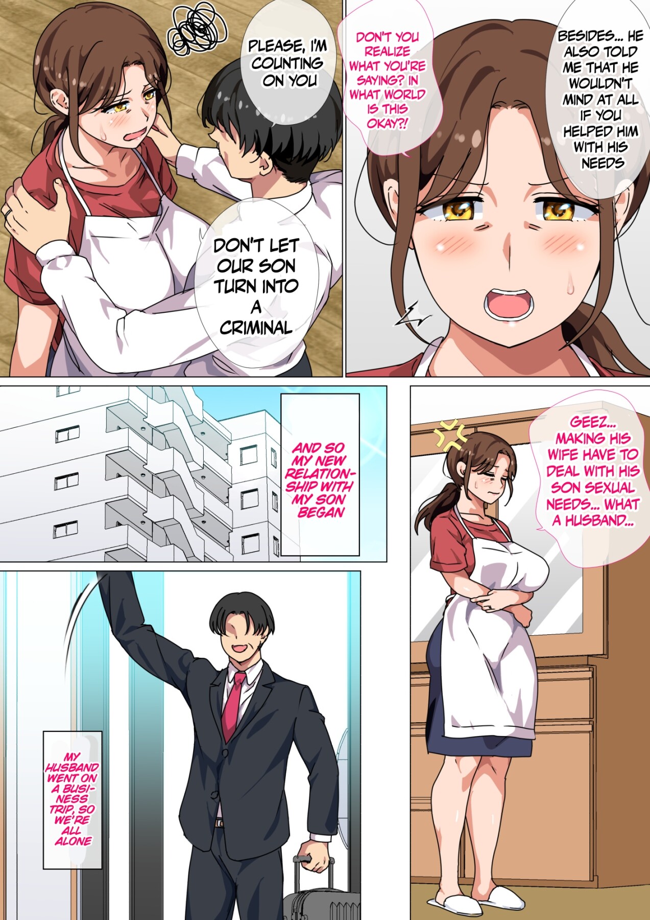 Hentai Manga Comic-It's a Mother's duty to take care of her son's Sexual Needs!-Read-3